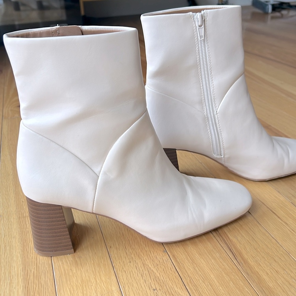 Off white booties
